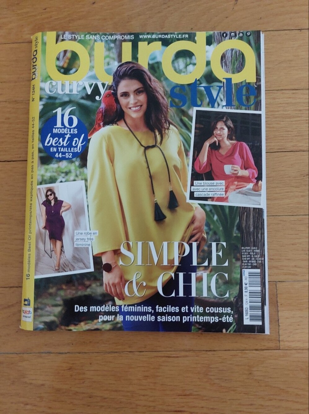 Lot of 4 Burda magazines in French